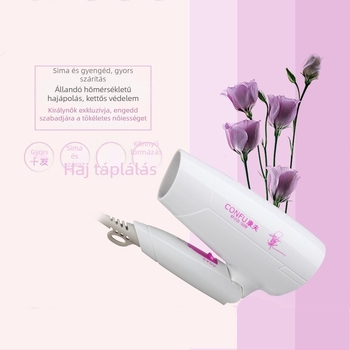 Kangfu KF3120 hajszárító, 1200W, összecsukható, hordozható otthoni és kollégiumi használatra