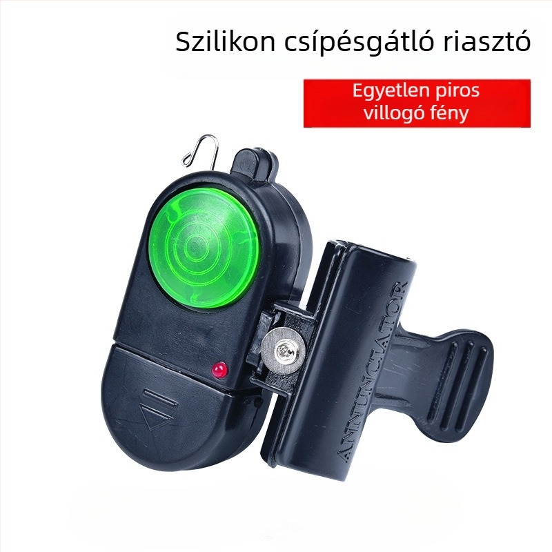 Automatikus elektronikus horgászriasztó érzékelő tengeri horgászbotokra, nagy érzékenységű vízálló csengő