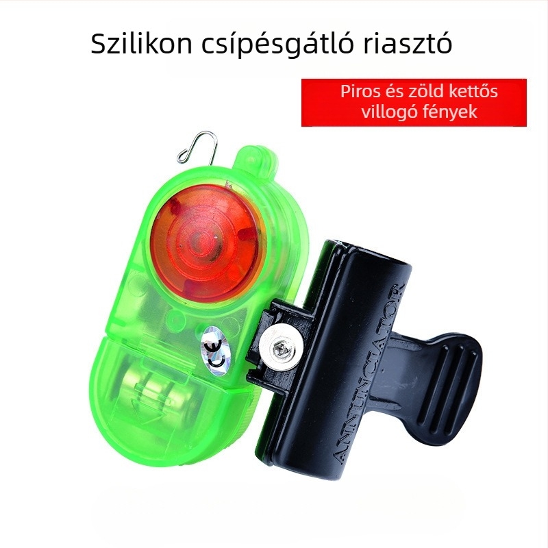 Automatikus elektronikus horgászriasztó érzékelő tengeri horgászbotokra, nagy érzékenységű vízálló csengő