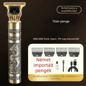 Tízéves garancia – német precíziós hajvágó otthoni használatra, elektromos multifunkcionális grooming eszköz