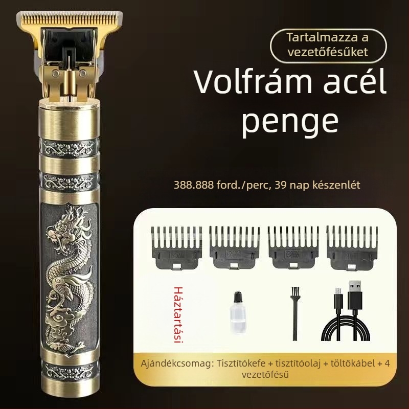 Tízéves garancia – német precíziós hajvágó otthoni használatra, elektromos multifunkcionális grooming eszköz