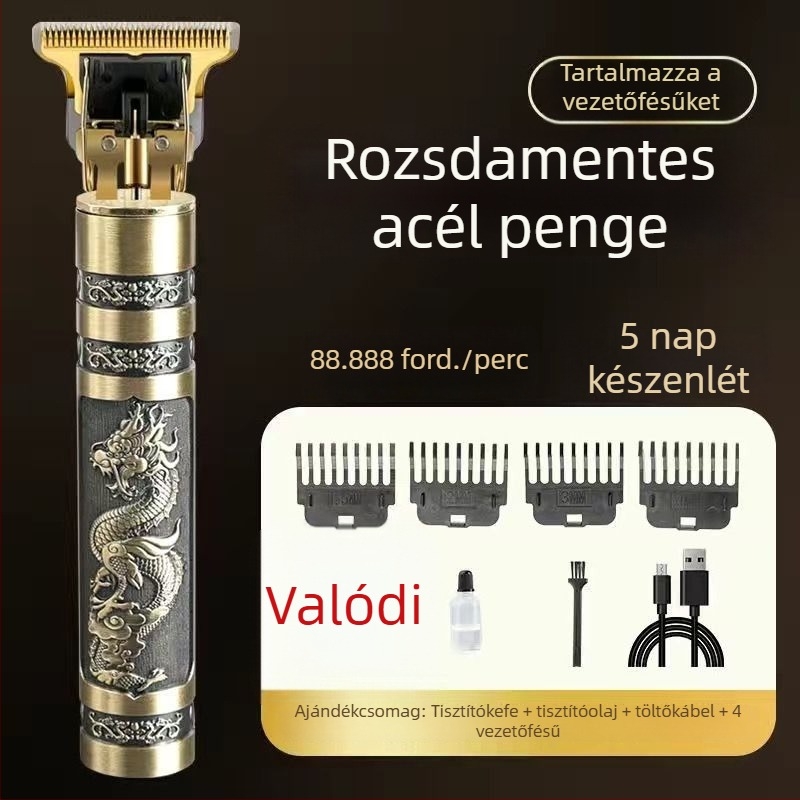Tízéves garancia – német precíziós hajvágó otthoni használatra, elektromos multifunkcionális grooming eszköz