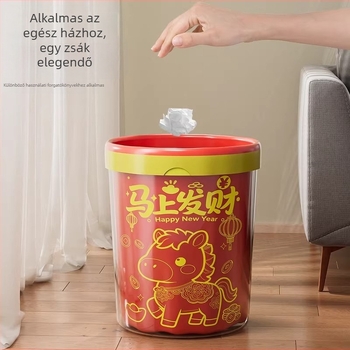 A ló éve – limitált kiadású szemeteszsákok, otthoni használatra, önzáró, ideális esküvőkön, irodában és kollégiumban