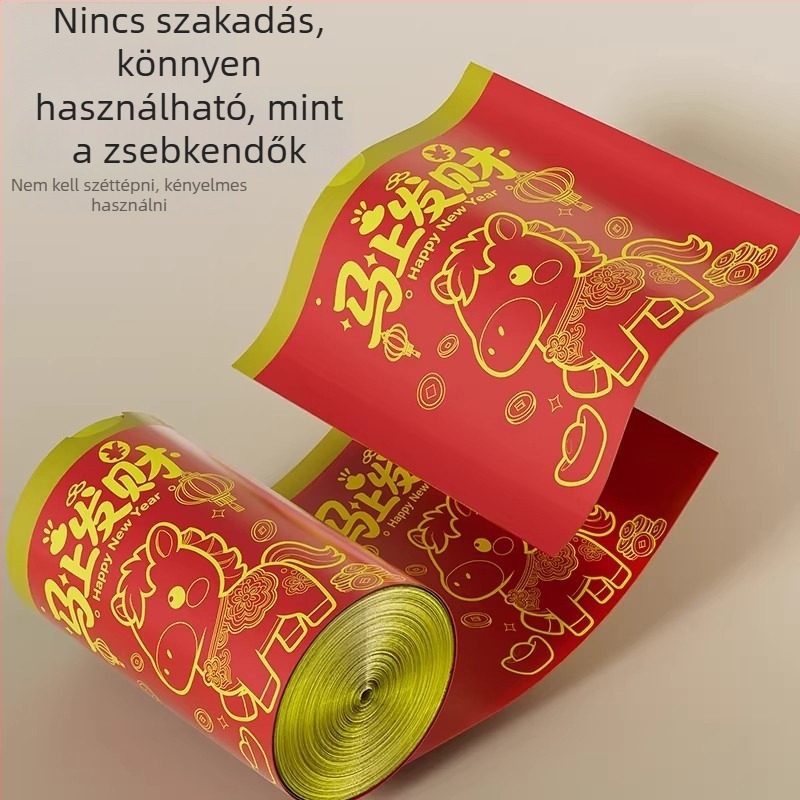 A ló éve – limitált kiadású szemeteszsákok, otthoni használatra, önzáró, ideális esküvőkön, irodában és kollégiumban