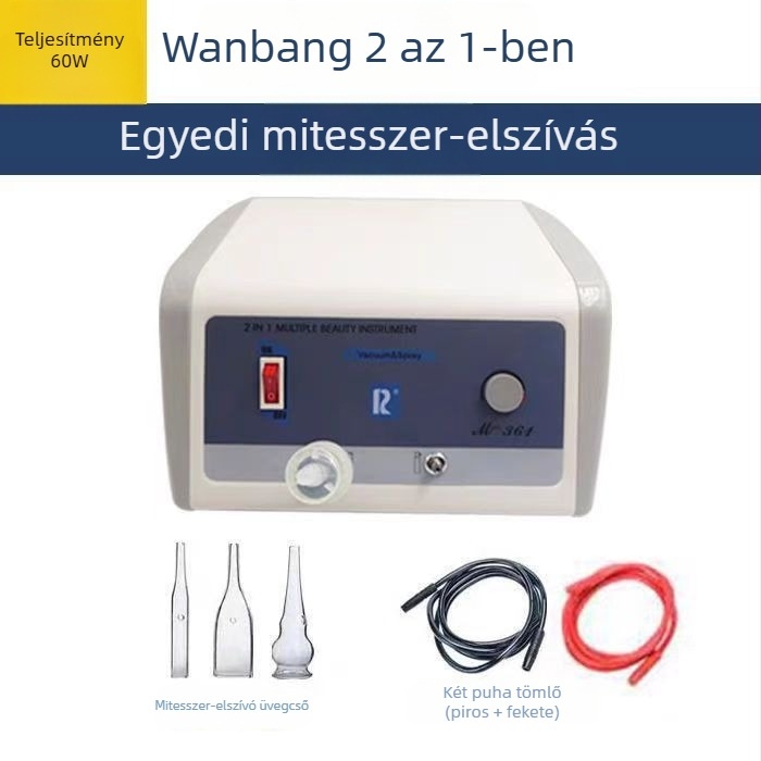 Wanbang mitesszer-elszívó készülék, pórus- és akne-extrakció, olajszívó gép – professzionális használatra