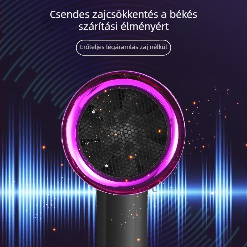 Kollégiumban lakó diákoknak szánt erős teljesítményű hajszárító, negatív ionos, otthoni használatra