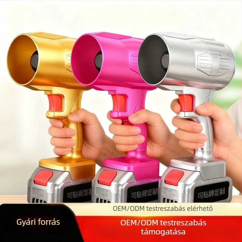 Kábel nélküli lítium-akkumulátoros turbófúvó, ipari osztály, kézi porfúvó