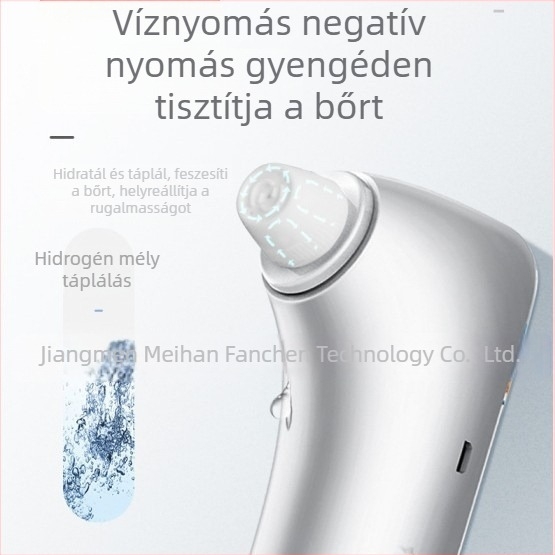 Arcápoló készülék hidrogénben gazdag vízzel és buboréktechnológiával, fekete pontok eltávolítása és pórusok tisztítása