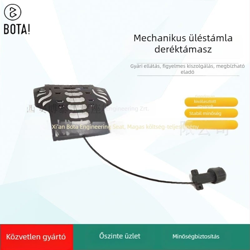Beépített deréktámasz autóüléshez — kézi mechanikus deréktámasz, univerzális illeszkedés