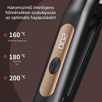 3 az 1-ben vezeték nélküli hajkiegyenesítő és göndörítő eszköz cserélhető fejjel