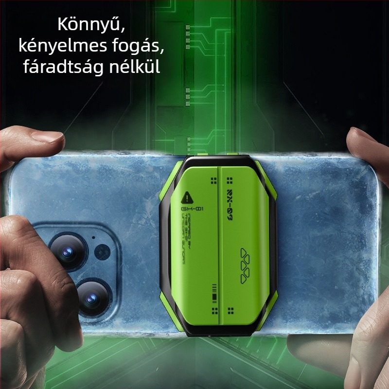 X111 mobiltelefon hűtő félvezető alapú hűtéssel, hosszú üzemidő, gyors hűtés, hőmérséklet-kijelző