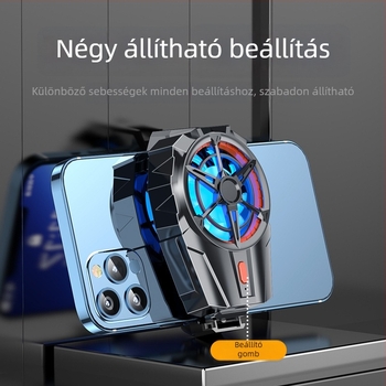 X52A okostelefon hűtő, univerzális, két fokozatú, hordozható, gyors hűtés