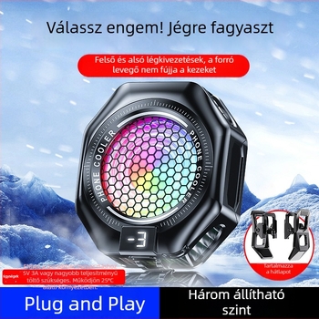 TL05 Mágneses hátlapi telefonhűtő, félvezető nagy felületű hűtés, univerzális kompatibilitás
