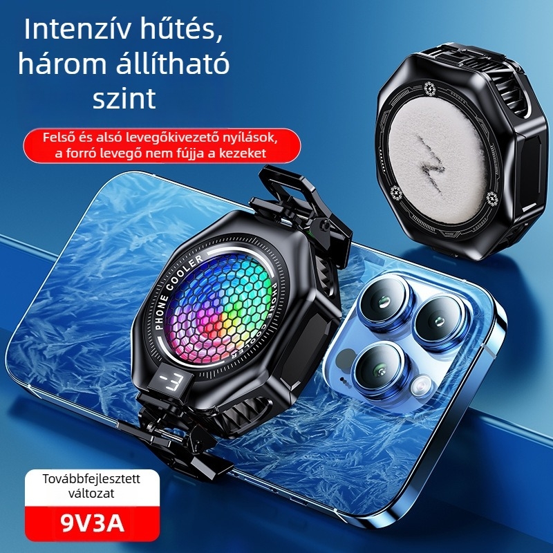 TL05 Mágneses hátlapi telefonhűtő, félvezető nagy felületű hűtés, univerzális kompatibilitás