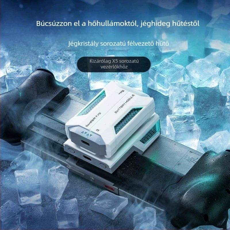 Gamesir X5 Lite okostelefon-hűtő, halk félvezetős hűtéssel