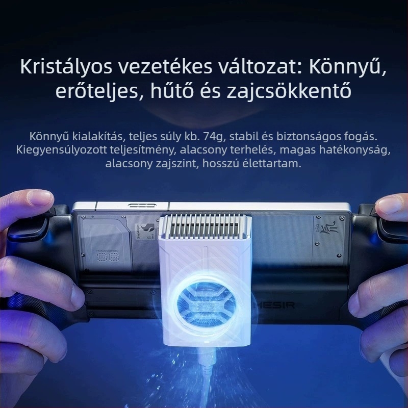 Gamesir X5 Lite okostelefon-hűtő, halk félvezetős hűtéssel