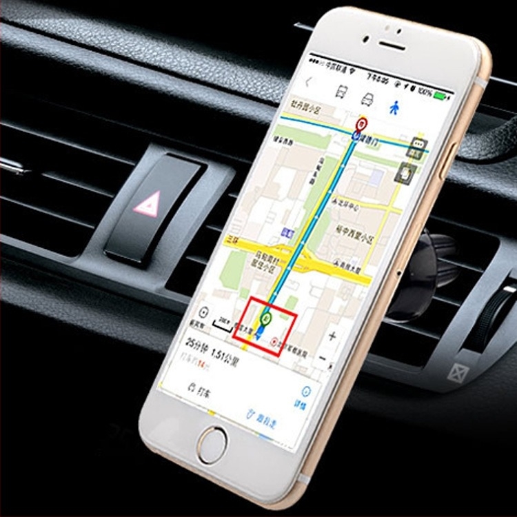 Kreatív autótelefon-tartó szellőzőnyílásba illeszthető, univerzális navigációs tartó