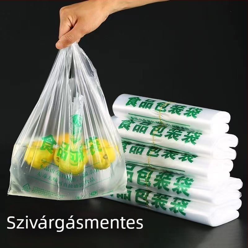 Rossz nyomtatású szemeteszsákok, vastagított élelmiszer-minőségű műanyag a takeout csomagoláshoz