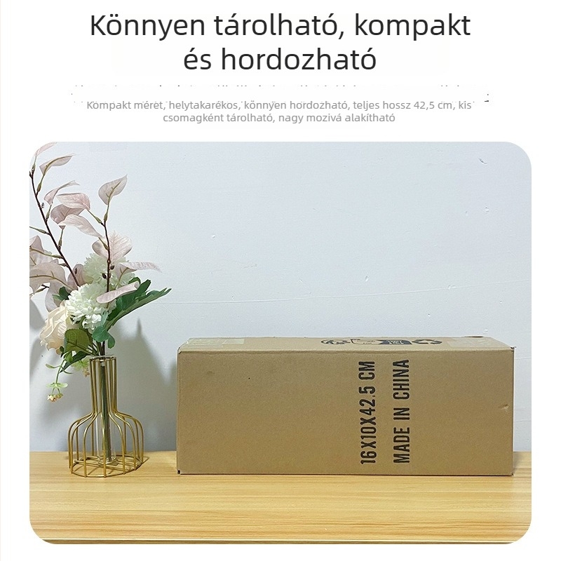 100 hüvelykes falra szerelhető vetítővászon rövid rúddal, fúrás nélküli telepítés, hordozható és könnyen tárolható, otthoni és irodai használatra, csillanásgátló felülettel