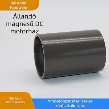 Állandó mágneses DC motorháza