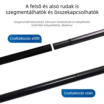 Könnyen hordozható kültéri vetítővászon kettős tartóval, otthoni mozihoz, 60–120 hüvelyk
