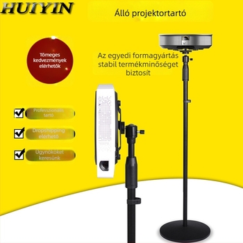 Padlón álló fém korongos projektor-tartó, univerzális G1, H1, Z4