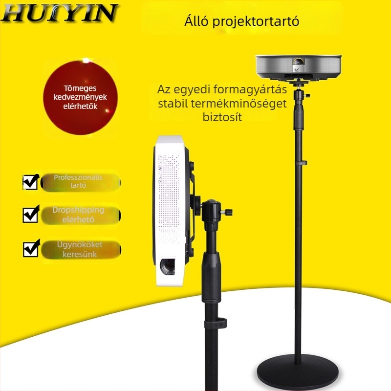 Padlón álló fém korongos projektor-tartó, univerzális G1, H1, Z4