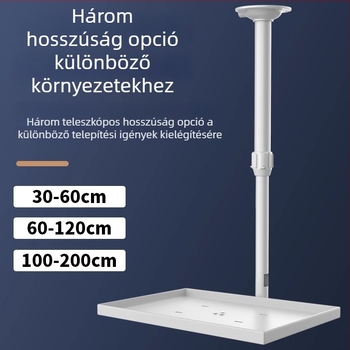 Teleszkópos, állítható falra és mennyezetre szerelhető projektor-tartó