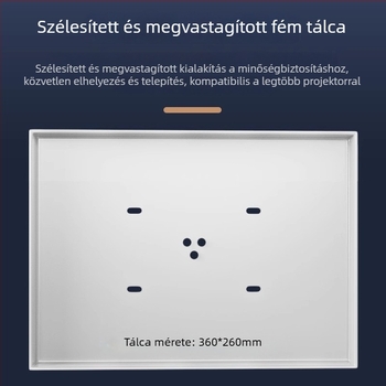 Teleszkópos, állítható falra és mennyezetre szerelhető projektor-tartó