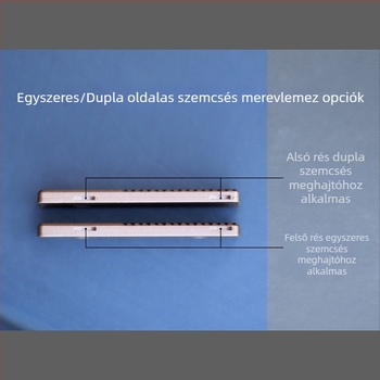 M.2 2280 NVMe SSD hőelvezető, CNC megmunkált alumínium ötvözet