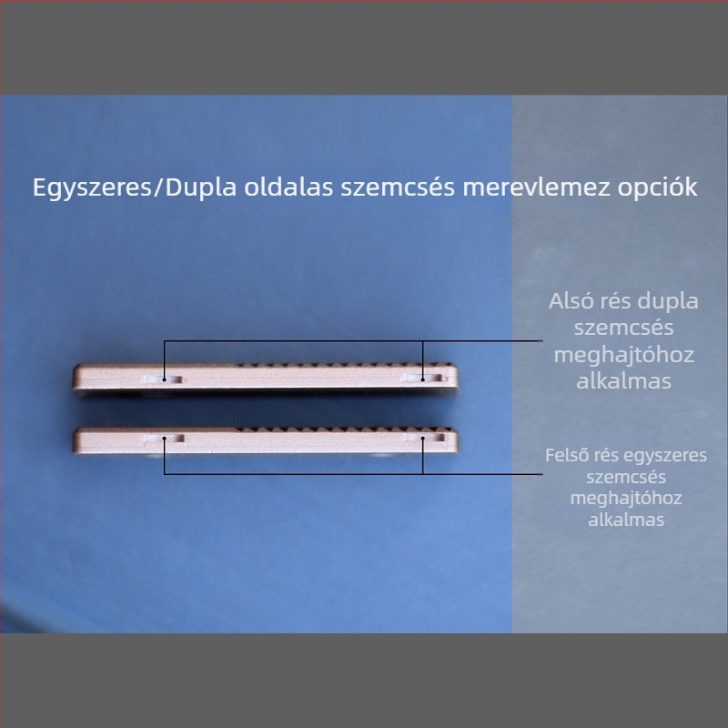 M.2 2280 NVMe SSD hőelvezető, CNC megmunkált alumínium ötvözet