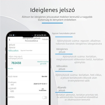 Vízálló ABS keskeny kivitelű hozzáférés-ellenőrző: ujjlenyomat, kártya és jelszó — Tuya Smart WiFi mindent egyben