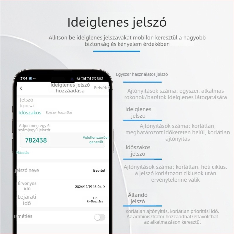 Vízálló ABS keskeny kivitelű hozzáférés-ellenőrző: ujjlenyomat, kártya és jelszó — Tuya Smart WiFi mindent egyben