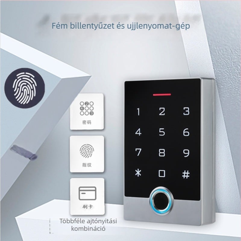 TF3 fémes, vízálló ujjlenyomat-alapú beléptető terminál