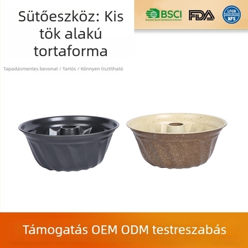 DIY kreatív tök tortaforma, kör alakú sütőforma szénacélból, otthoni konyha, chiffon forma