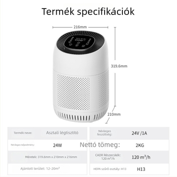 Autó belső levegőtisztító oxigén bár és illatosító – OEM