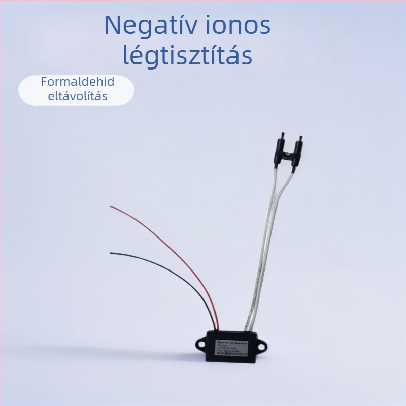 Negatív iongenerátor és 220V levegőtisztító otthoni és üzleti használatra — eltávolítja a formaldehidet, a füstszagot és a finom részecskéket, autóban is használható