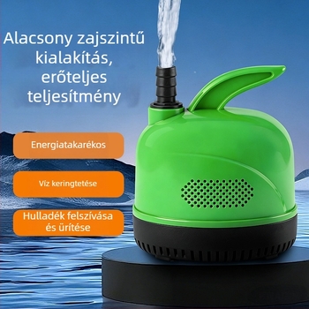 Alulról szívó akváriumpumpa, vízkeringetés és szűrő, rendkívül csendes