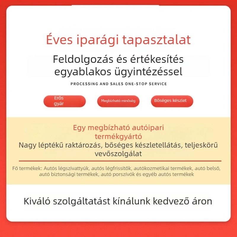 Kompakt elektromos autógumi pumpa, kettős hengerrel, magas nyomás
