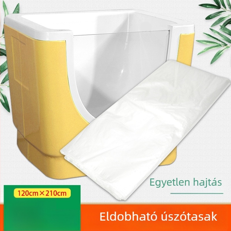 Egyszer használatos fürdőtasak spa, szauna és gyerekmedence
