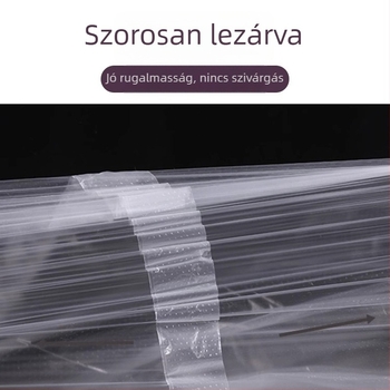 Egyszer használatos fürdőtasak kötővel, vastagított kötős fürdőtasak, kötős kádfedél