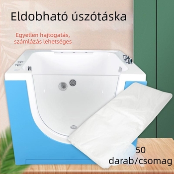 Egyszer használatos műanyag zacskó baba fürdéséhez és SPA-kezelésekhez