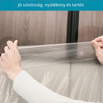 Egyszer használatos fürdőtasak két személy számára, óriási kör alakú műanyag tasak, szállodai használatra