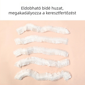 Egyszer használatos ülőfürdőzsák, extra nagy méret, vastag, ülőfürdőhöz és lábfürdőhöz, műanyag zacskó
