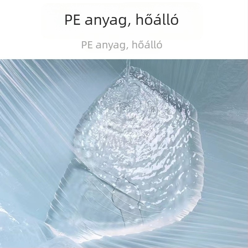 Egyszer használatos ülőfürdőzsák, extra nagy méret, vastag, ülőfürdőhöz és lábfürdőhöz, műanyag zacskó