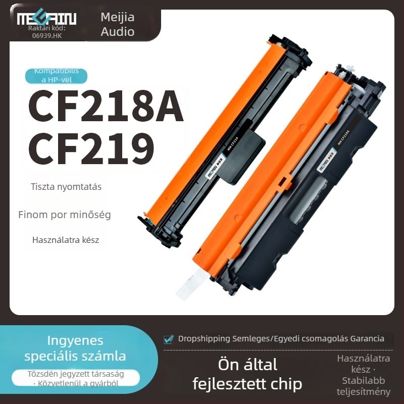 Meijiayin kompatibilis HP CF218A tonerkazetta M132a, M132snw, M132fp és M104a dobegység
