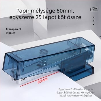 Átlátszó tűzőgépes készlet irodának és iskolának, No.12 tűzőgép