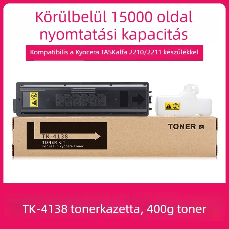 Kyocera Taskalfa 2010/2011 és 2210/2211 toner kazetta TK-4128 TK-4138