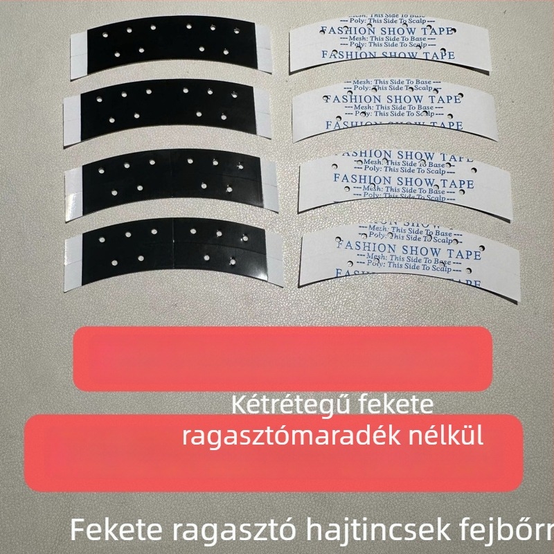 Kétoldalas paróka film – ultra ragadó ragasztófilm csipkés parókákhoz, varrat nélküli rögzítés, bio-protein formula