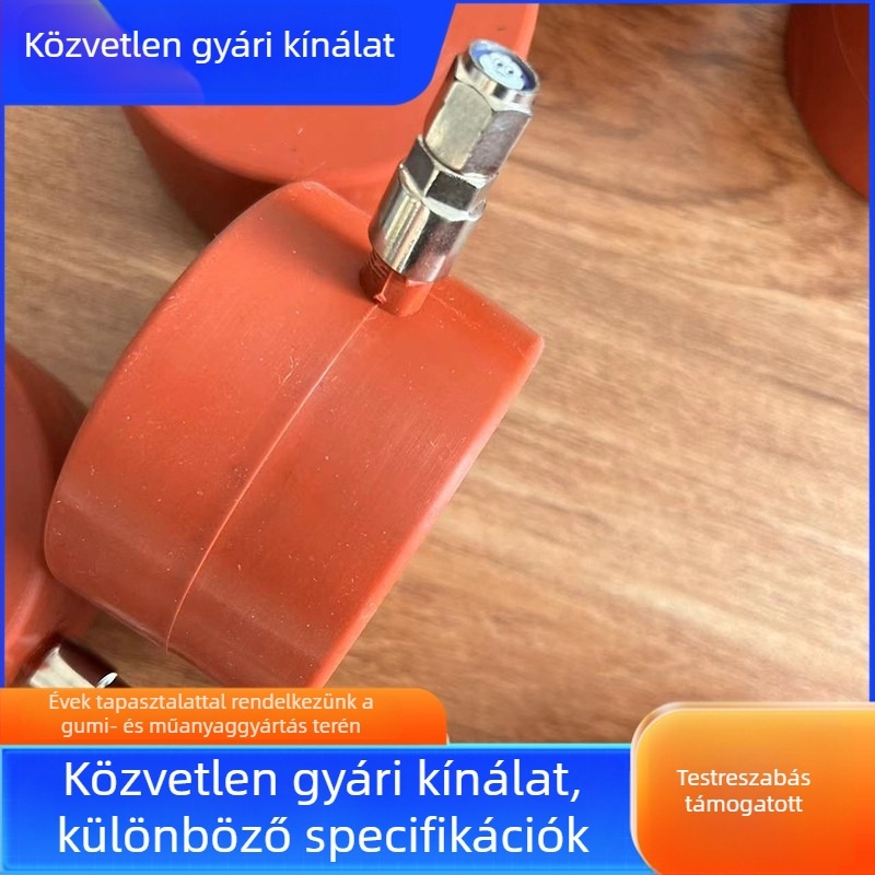 Szilikonból készült felfújható tömítés üreges O-gyűrűvel, kör alakú felfújható gyűrű szelepekhez és légkamrákhoz